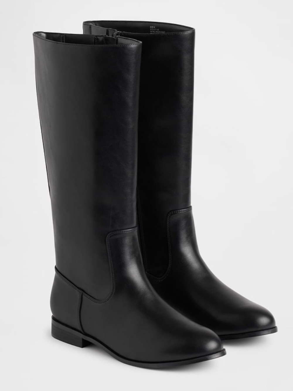 Brand New Leather Black Tall Women's Riding Boots
